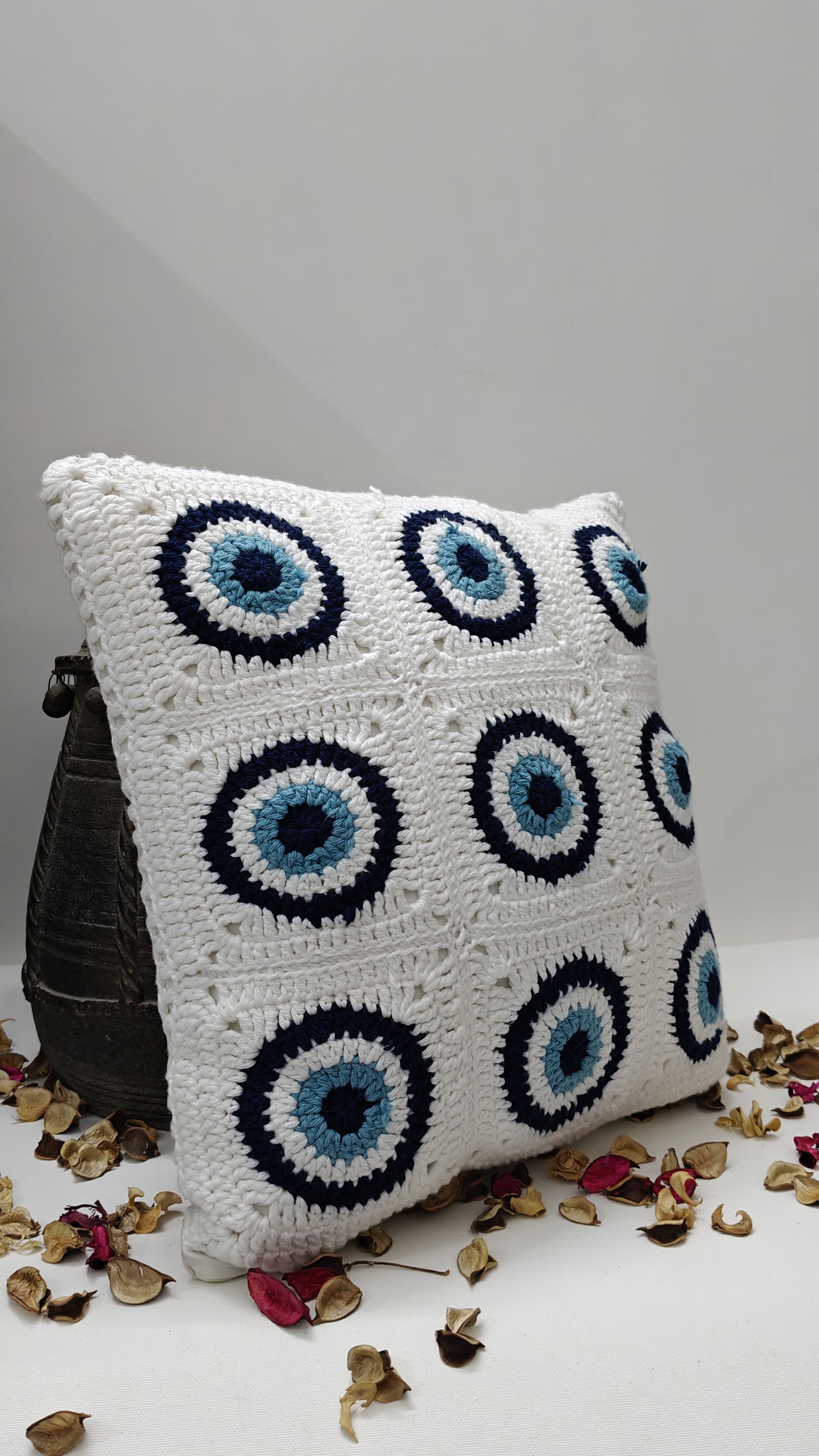 Evil-Eye Pillow Cover