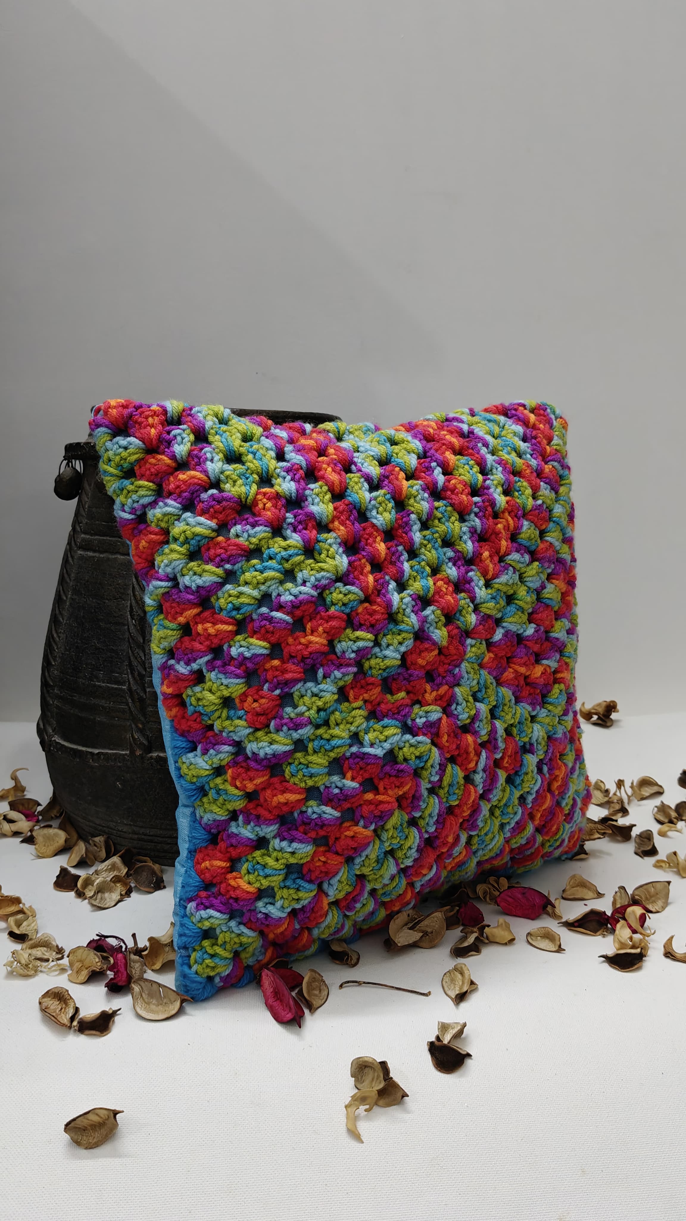 Multicoloured Pillow Cover